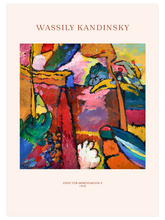 Kandinsky Study for Improvisation V - Art Print